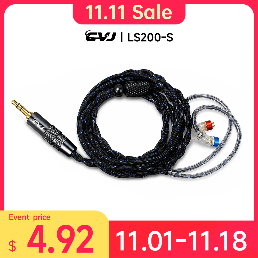 Headphone Amplifier Dac - CVJ LS200-S イヤホンアップグレードケーブル 3.5 ミリメートル/4.4 ミリメートル交換可能なプラグ品質