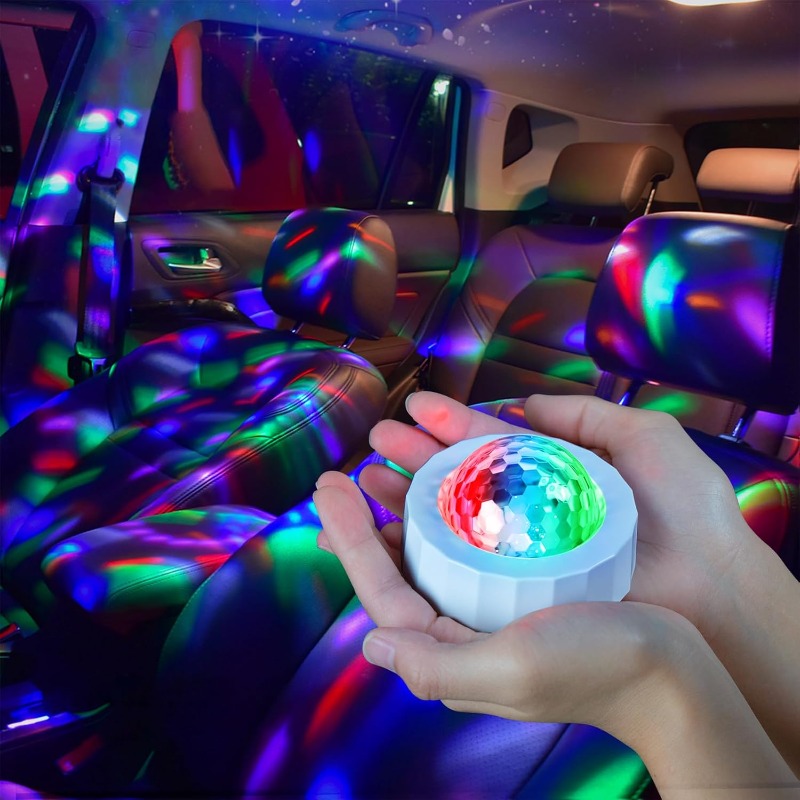 ミニディスコボール,充電式バッテリー,音楽,アクティベート, - Audio Music Dj のレビューと価格