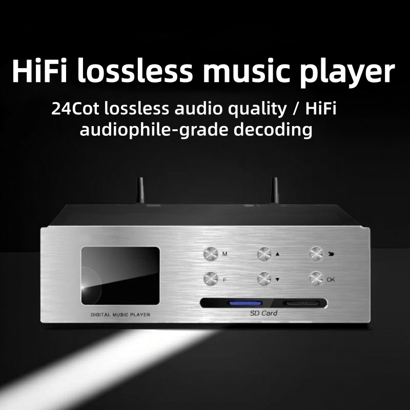 デスクトップ用ロスレスオーディオDACプレーヤー、Bluet - Audio Without Music のレビューと価格