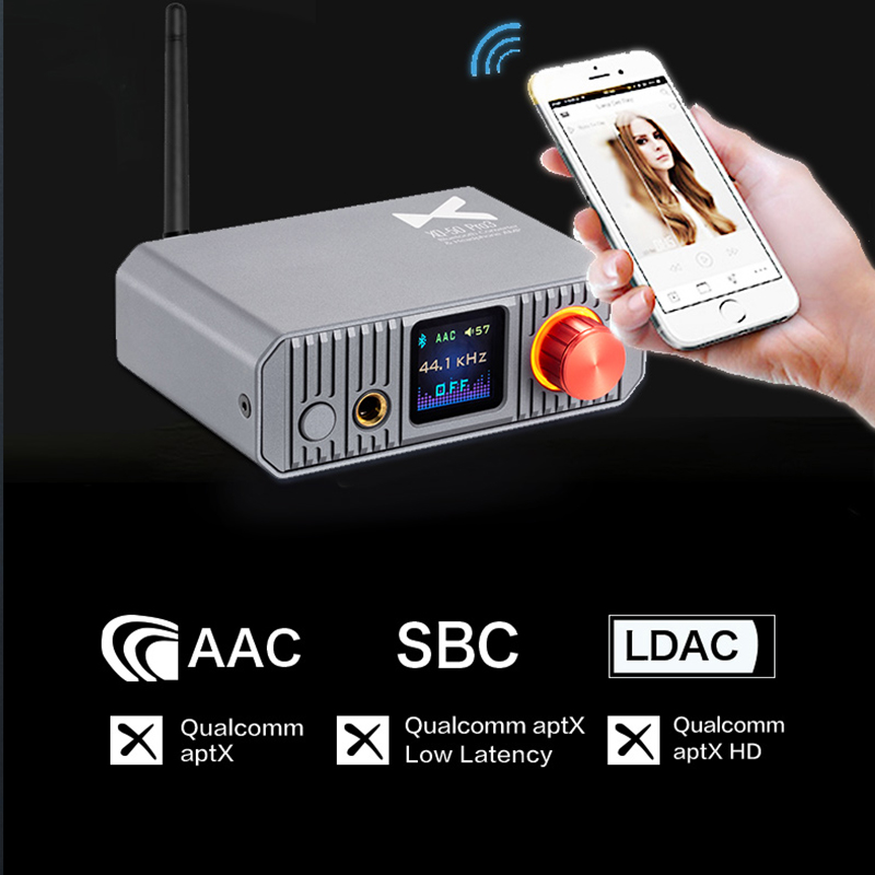 BluetoothオーディオコンバーターXDUOO-XQ-5 - Headphone Amplifier Dac のレビューと価格